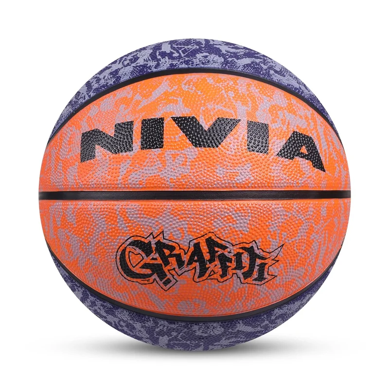 نيفيا Nivia Graffiti Moulded Basketball - Size 7