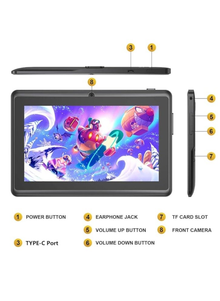 TIKNAL - TIKNAL H371 Android 10 Smart Tablet for Kids, 4G RAM, 64G Memory, 7 Inch Screen - Image 1