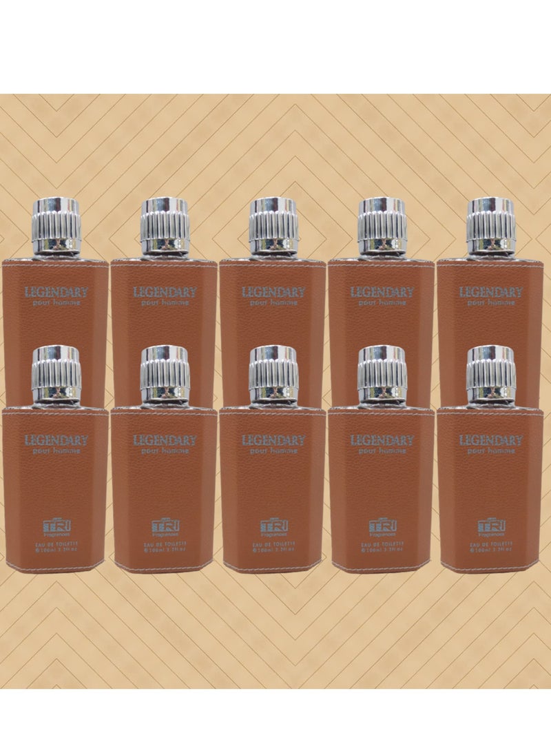 TRI - 10 Pieces Legendary Perfume 100 Ml EDT - Image 1