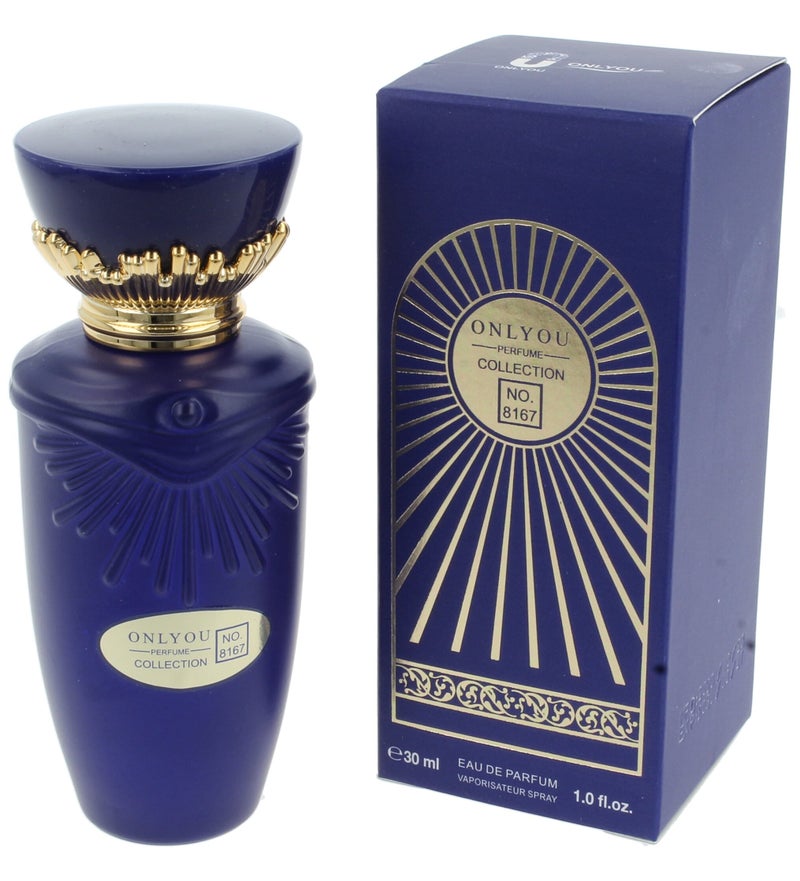 Onlyou Perfume Collection No. 8167 Eau De Parfum 30ML – Long Lasting Floral Musky Perfume with Bergamot, Jasmine & Vanilla - Image 2
