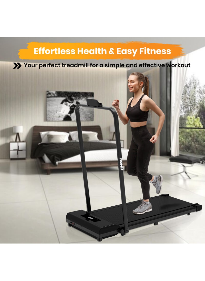 Jinou - Walking Pad - Made with Upgraded Electronics and Premium Quality Aluminium and Pvc Plastic – Treadmill with Foldable Handle – For Walking and Running - Image 1