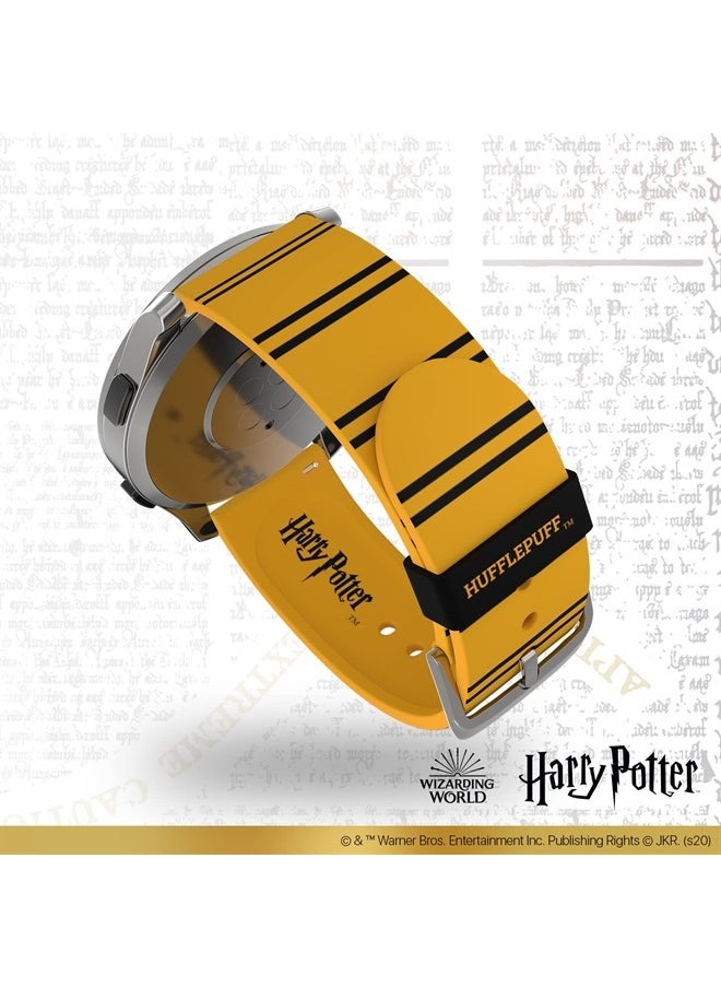 MobyFox - Harry Potter – Hufflepuff Samsung & Android Smartwatch Band – Officially Licensed (watch not included) - 22mm - Image 1