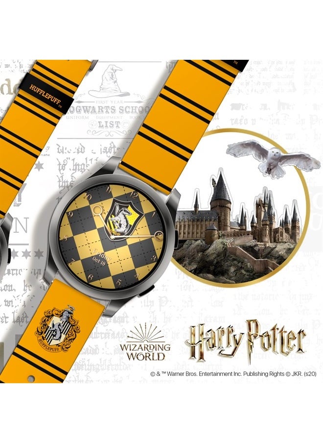 MobyFox - Harry Potter – Hufflepuff Samsung & Android Smartwatch Band – Officially Licensed (watch not included) - 22mm - Image 1