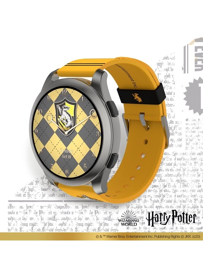 MobyFox - Harry Potter – Hufflepuff Samsung & Android Smartwatch Band – Officially Licensed (watch not included) - 22mm - Image 1
