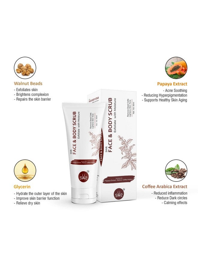 Generic Dextron Organic Coffee Scrub - Your Ultimate Solution for SmoothSkin Revitalize and Rejuvenate For Women &Men (PACK OF 3)  - Image 2