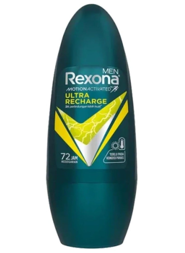 ريكسونا للرجال ألترا ريتشارج رول أون 45 مل