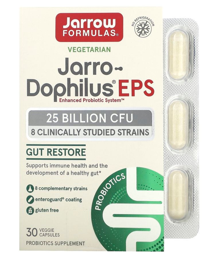 jarrow formulas Jarro-Dophilus EPS 25 Billion CFU 30 Veggie Capsules