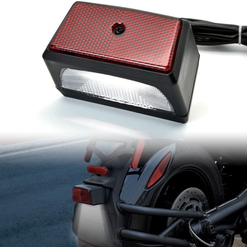 ضوء لوحة الترخيص LED من SAUTVS لسيارة CanAm Spyder مجموعة ضوء لوحة الترخيص LED لسيارة Can Am Spyder F3 جميع الطرازات ملحقات 1PCS استبدال 710003348