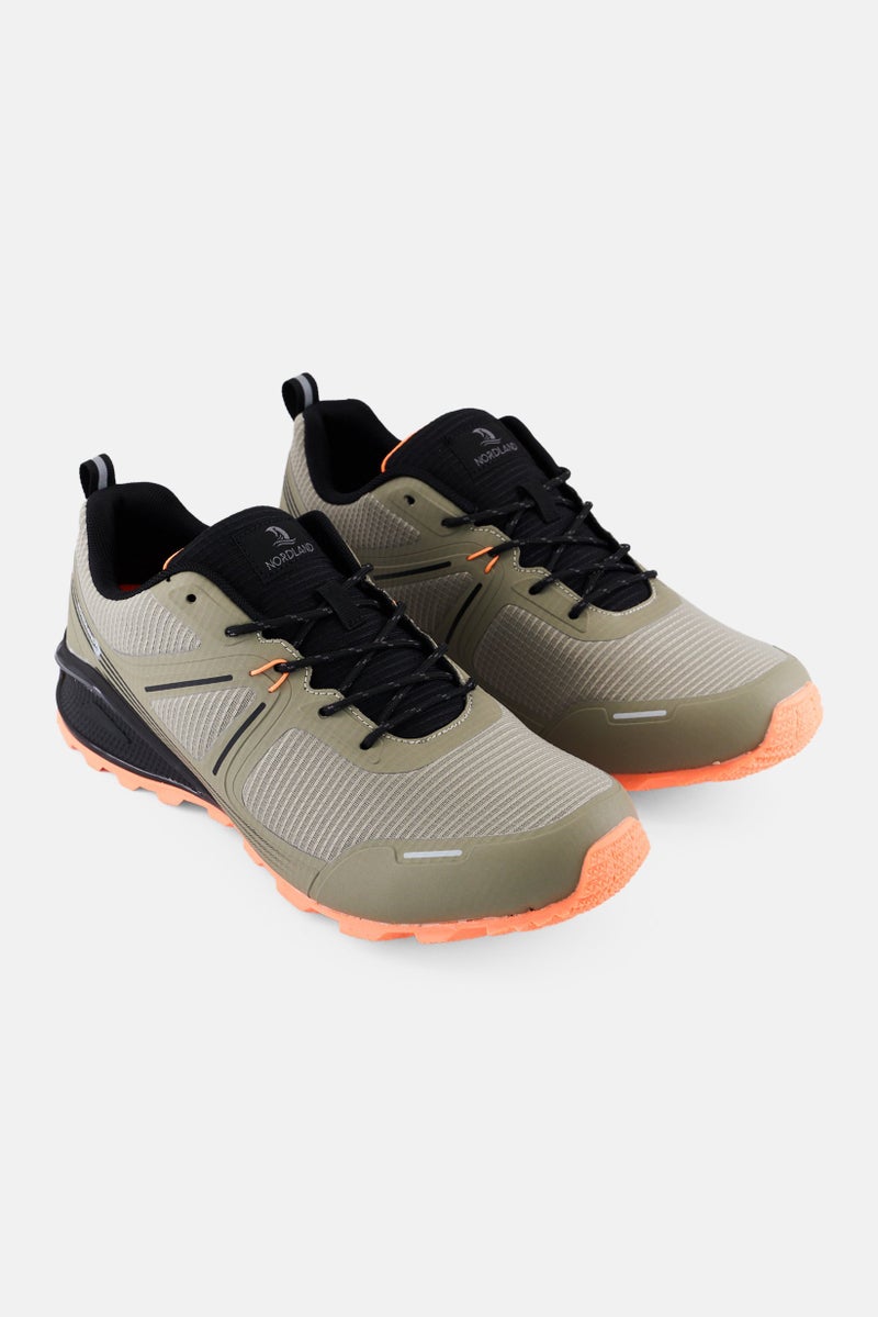 Nordland أحذية خارجية للرجال برباط، زيتوني داكن - Image 1