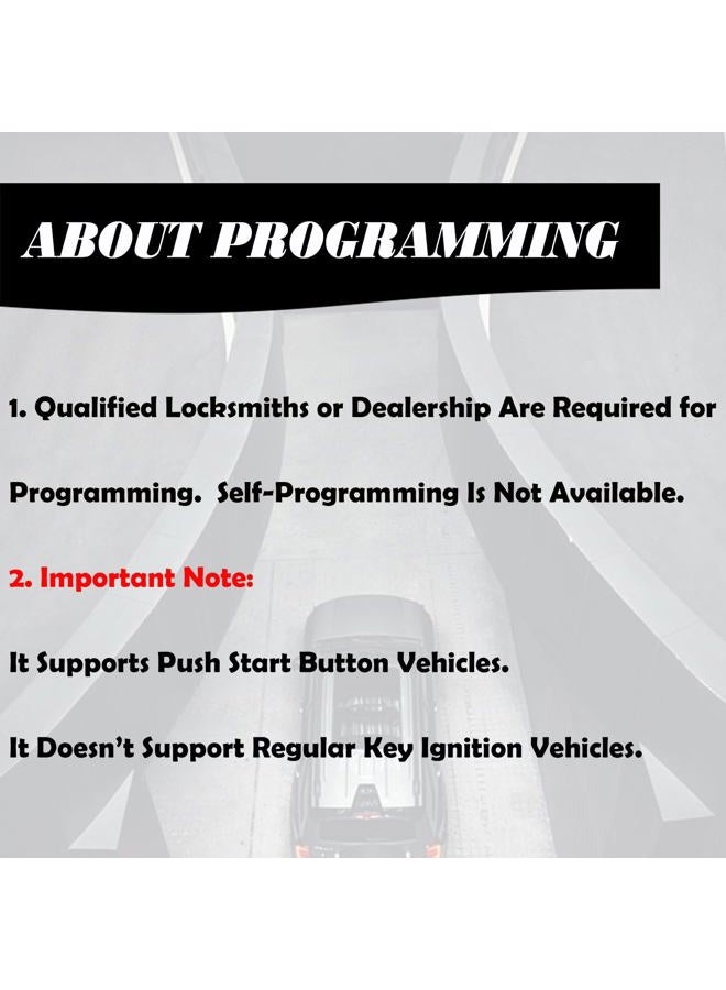 MechanMagic Key Fob Replacement Compatible for Ford F150/F-150 F250/F-250 F350/F-350 F450 2017-2022 Raptor Bronco Push Start Button Keyless Entry Remote Start Control 164-R8166 M3N-A2C93142600 - Image 5