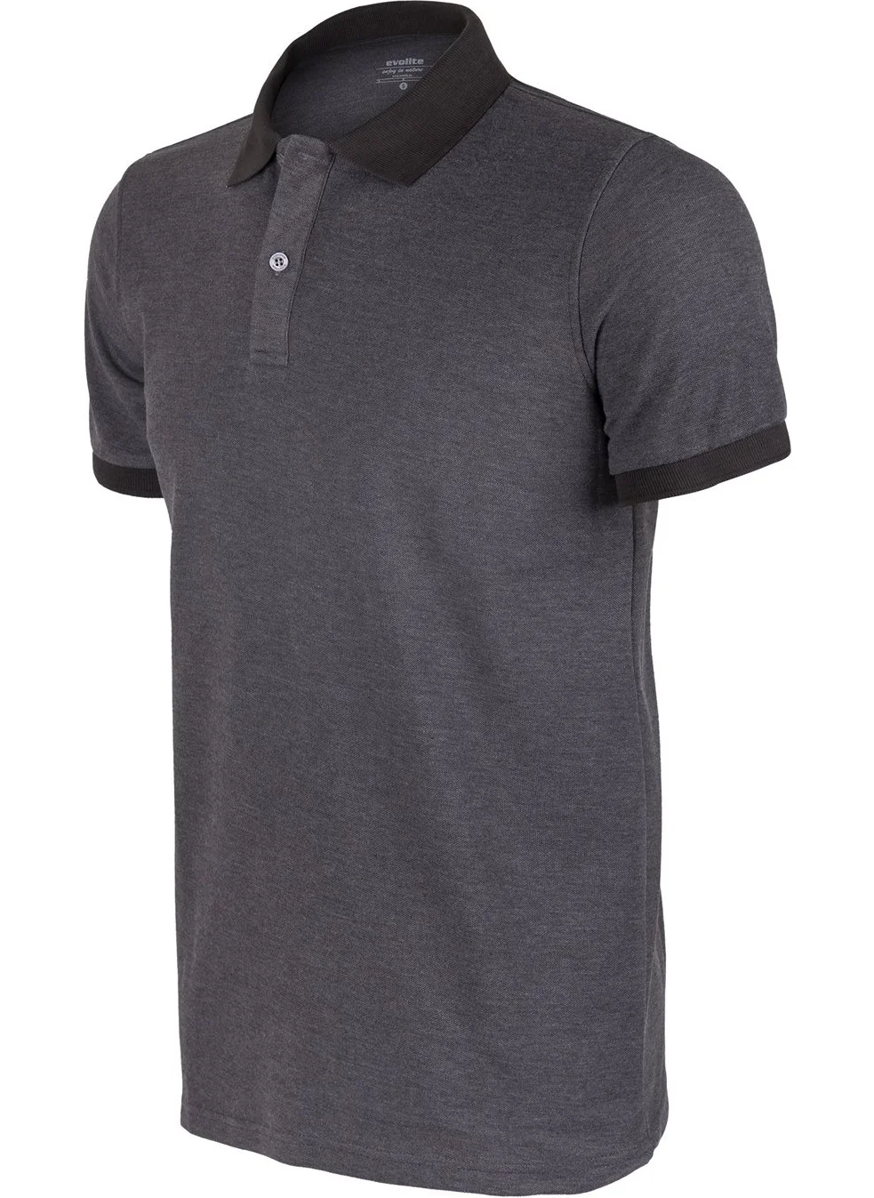 Evolite Deepraw Men Polo T-Shirt - Anthracite