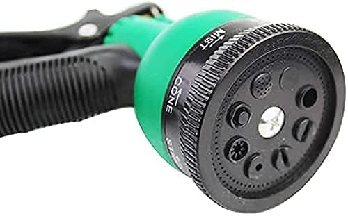 EPISKEY Garden Hose 7 Pattern High Pressure Garden Hose Nozzle Water Spray Gun With Leak Proof 2 Pcs Metal Grip Lock Gardening Washing Gun (MULTI COLOUR) (7 FUNCTION) (100 GUN) - Image 4