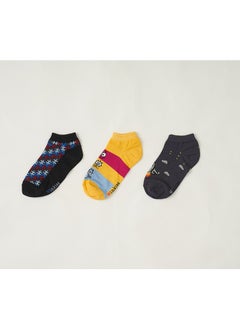 Kids Boys Socks - 3 pieces- Color and Print May Vary