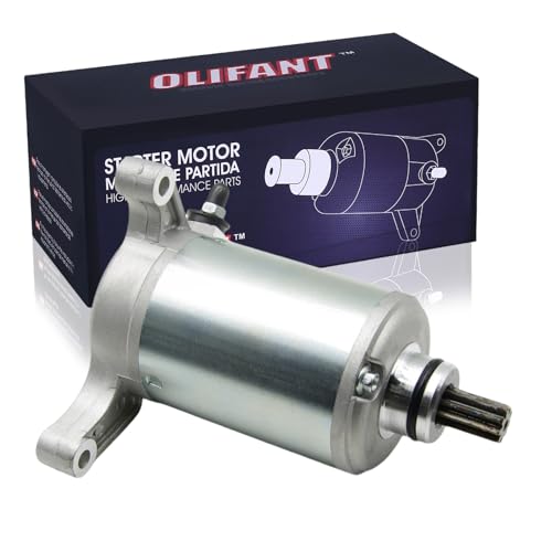 OLIFANT Starter Motor for Yamaha Raptor 350 Warrior 350 YFM350 Big Bear 350 Kodiak 400 1993-2002 YFM400 Yamaha 350 1987-2013 1YW-81800-50 1UV-81800-50 Olifant - Image 1