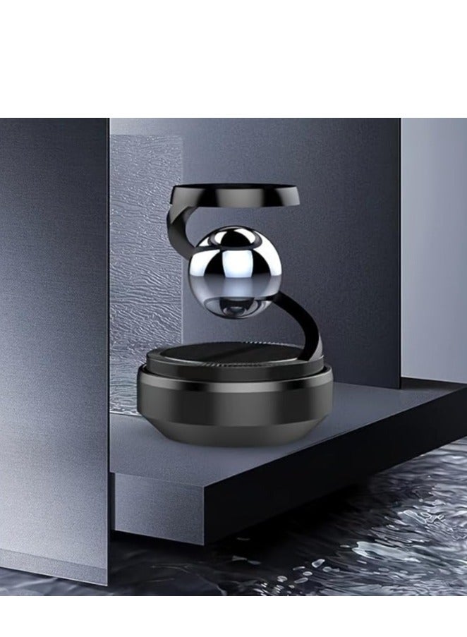 SUKILO Solar-Powered Levitating Ball Car Air Freshener – Dashboard Aromatherapy Diffuser | Eco-Friendly, Battery-Free, Long-Lasting Scent | Stylish Plastic Car Interior Decor  - Image 3