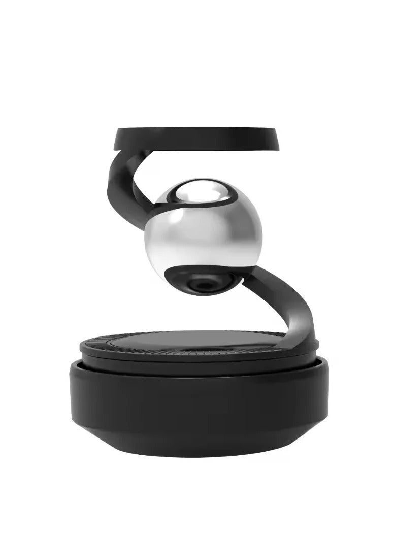SUKILO Solar-Powered Levitating Ball Car Air Freshener – Dashboard Aromatherapy Diffuser | Eco-Friendly, Battery-Free, Long-Lasting Scent | Stylish Plastic Car Interior Decor  - Image 1