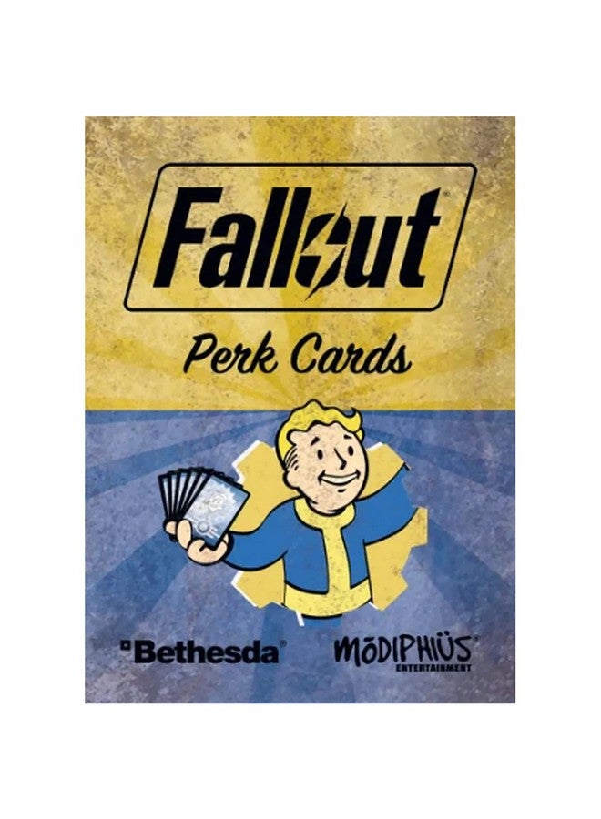 Modiphius Entertainment Fallout: The Roleplaying Game Perk Cards - RPG Accessory, Roleplaying Game - Image 1