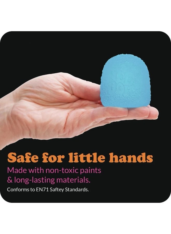 Schylling NeeDoh Gumdrop Squishy Fidget Toy, Sweetie-Themed Schylling Stress Ball, Kids' Sensory Toys for Anxiety Relief, Safe Non-Toxic Dough Material(Blue) - Image 4