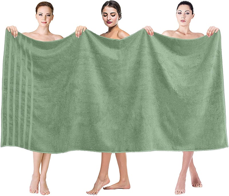 Welfic Quick Fast Drying Lightweight Super Soft Water Absorbent Towel for Beach Swimming Pack of 1 36 x 72 Inch Pattern 10 - Image 1