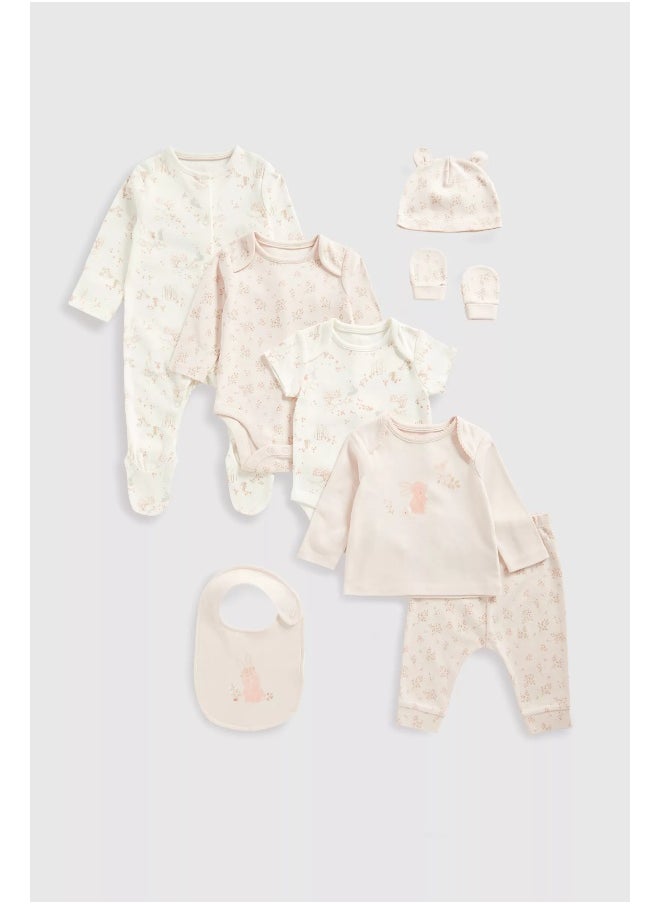 mothercare My First Pink 8-Piece Set  - Image 1