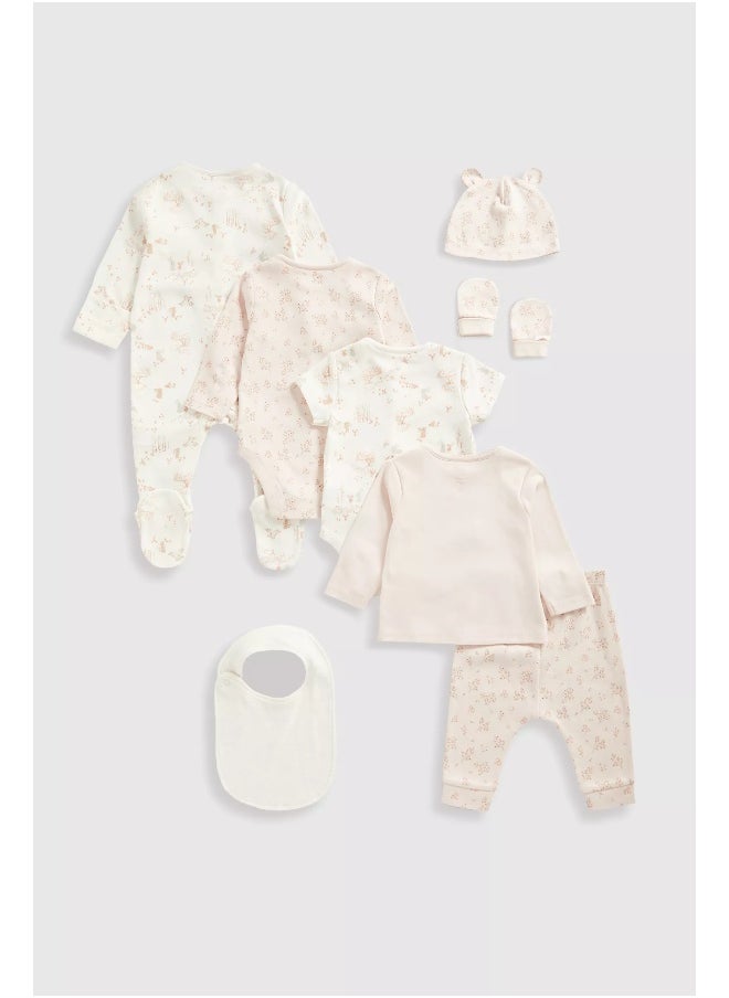 mothercare My First Pink 8-Piece Set  - Image 2