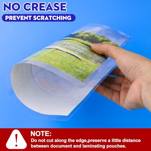 CAREGY Thermal Laminating Pouches, Holds 8.5 x 11 Inch Sheets,200 Pack Laminating Sheets, 3 Mil, 9 x 11.5 Inches Lamination Sheet Paper for Laminator, Clear, Letter Size, Office and School Supplies - Image 3