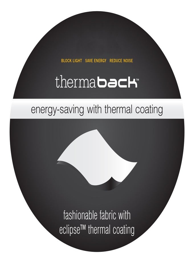 إكليبس ستائر إكليبس ماديسون المعتمة ذات الملمس الصلب لغرفة النوم أو غرفة المعيشة، لوحة واحدة، 42 بوصة × 84 بوصة، لون كاكي فاتح - Image 2