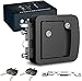 CAMJOKE Motor Home Door LockClass C Mechanical RV Door Lock ReplacementRV Camper Door LocksLatch with 4 Keys fits Most Campers with 425 x 450 x 12515 Lock Hole4 Key 1 Mechanical Lock - Image 2