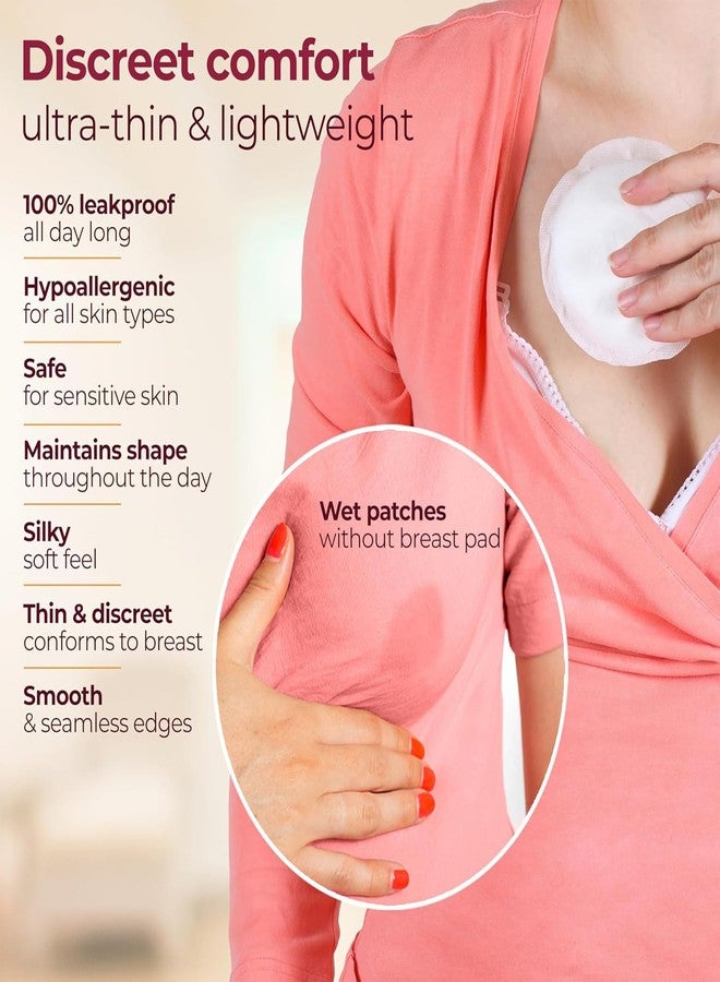 AHC Zikku Ultra-Soft Disposable (10 Pads) and Reusable (6 Pads) Nursing Breast Pads, Leak-Proof and Ultra Absorbent Honeycomb Lining Feeding Pads for Bra, Comfortable, Breathable and Skin-Friendly, Good for Feeding Mothers - Image 5