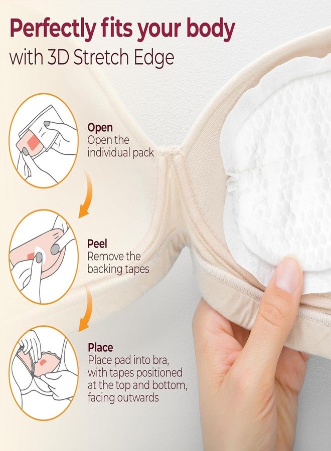 AHC Zikku Ultra-Soft Disposable (10 Pads) and Reusable (6 Pads) Nursing Breast Pads, Leak-Proof and Ultra Absorbent Honeycomb Lining Feeding Pads for Bra, Comfortable, Breathable and Skin-Friendly, Good for Feeding Mothers - Image 4