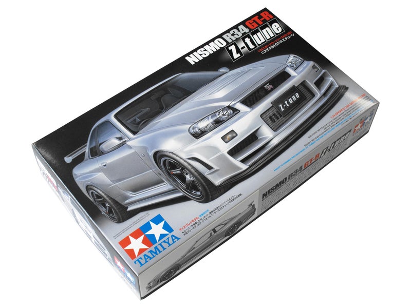 Tamiya Nissan Skyline GTR R34 Nismo ZTune 124 Scale Model Kit 24282 - Image 2