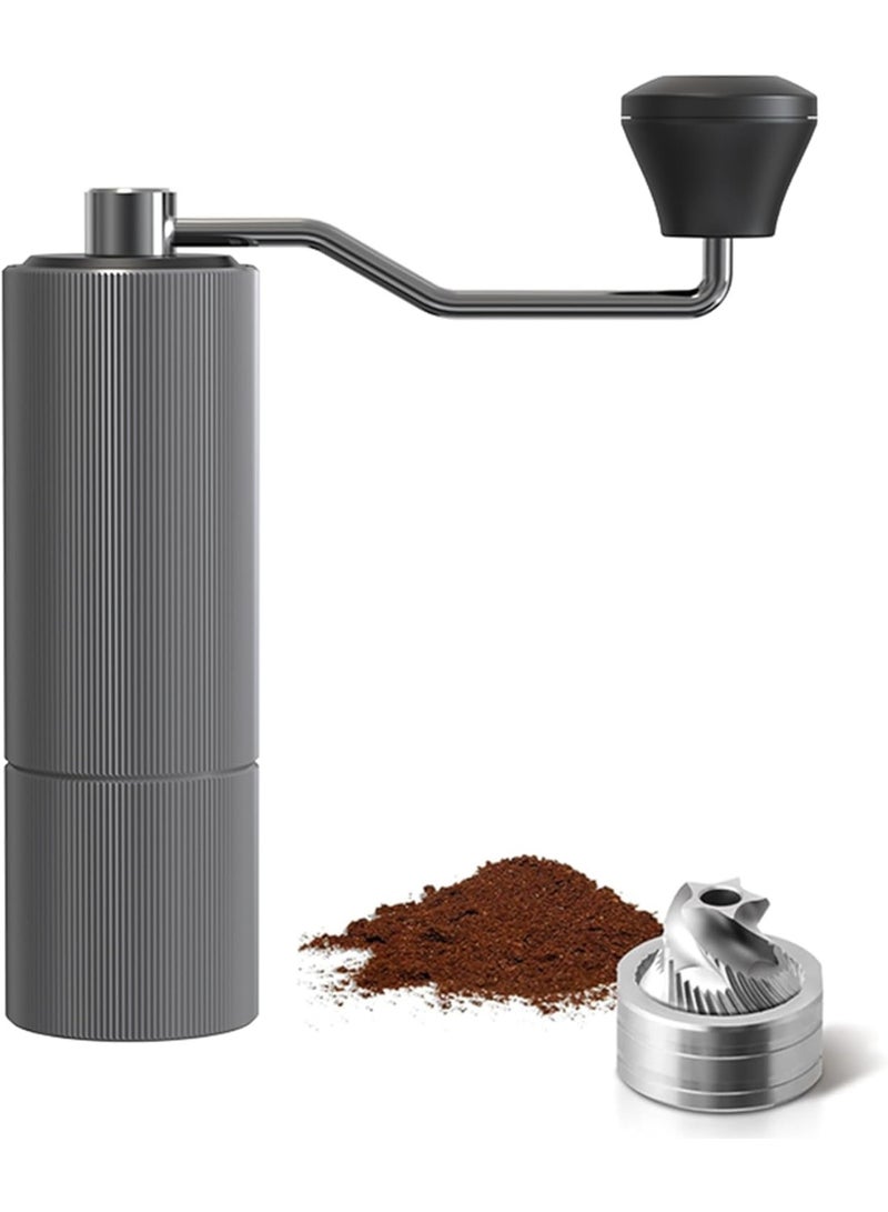 XVersion Manual Coffee Grinder B3，Hand Coffee Grinder with CNC Stainless Steel Conical Burr，Capacity 25g ，Adjustable Setting High-Precision Double Bearing Positioning - Image 1