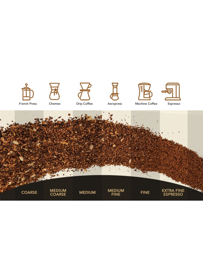 XVersion Manual Coffee Grinder B3，Hand Coffee Grinder with CNC Stainless Steel Conical Burr，Capacity 25g ，Adjustable Setting High-Precision Double Bearing Positioning - Image 2