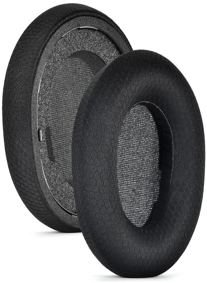 defean Nova Pro Wireless Earpads - defean Replacement Ear Cushion Compatible with Steelseries Arctis Nova Pro Wireless Headphones(Do Not fit SteelSeries Arctis Nova 7 Model) (Black Breathable Fabric) - Image 1