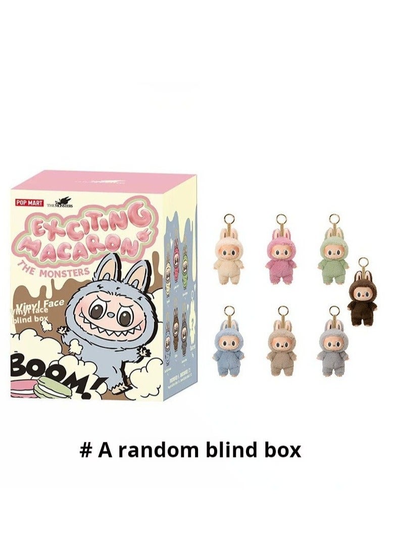 Labubu Generation I Heart Macaron Vinyl Face Blind Box Plush Doll Toy Ornaments-Specifications:A Random One Of The First Generation - Image 2