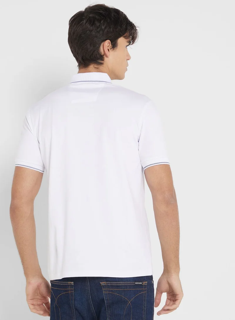 Robert Wood Short Sleeve Polo Shirt