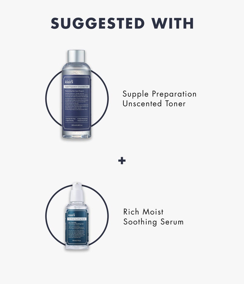 DearKlairs] Supple Preparation All-over lotion, Daily face and body moisturizer, for sensitive skin, Essential oil Free, Artificial fragrance free,250ml, 8.45oz - Image 5