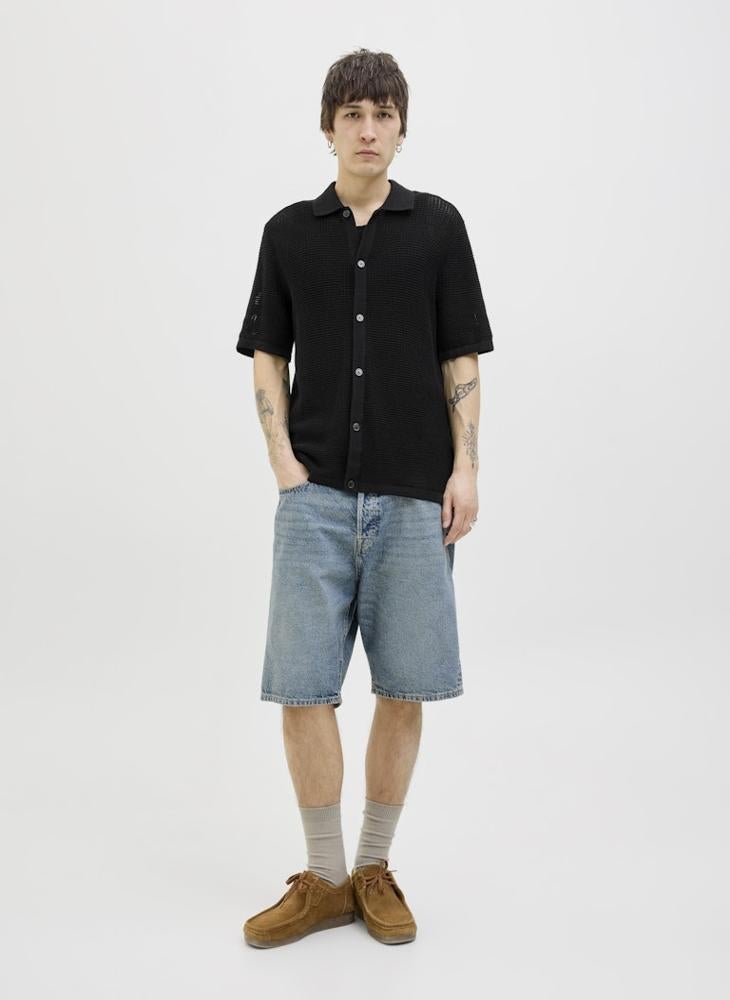 JACK & JONES Relaxed Fit Jersey-Knit Cardigan - Image 4