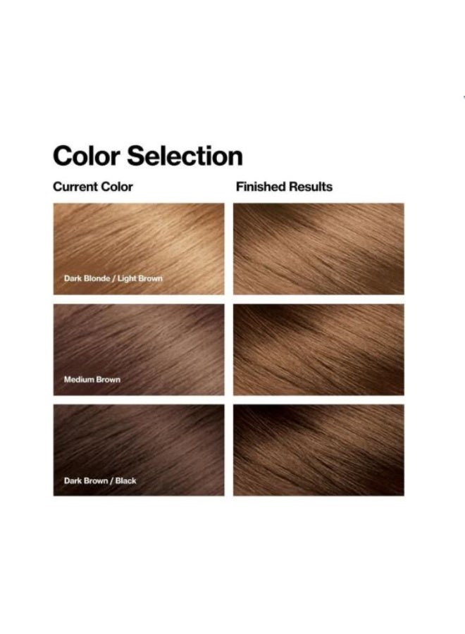 Revlon Color Silk Hair Color 54 (Light Golden Brown) - Image 2