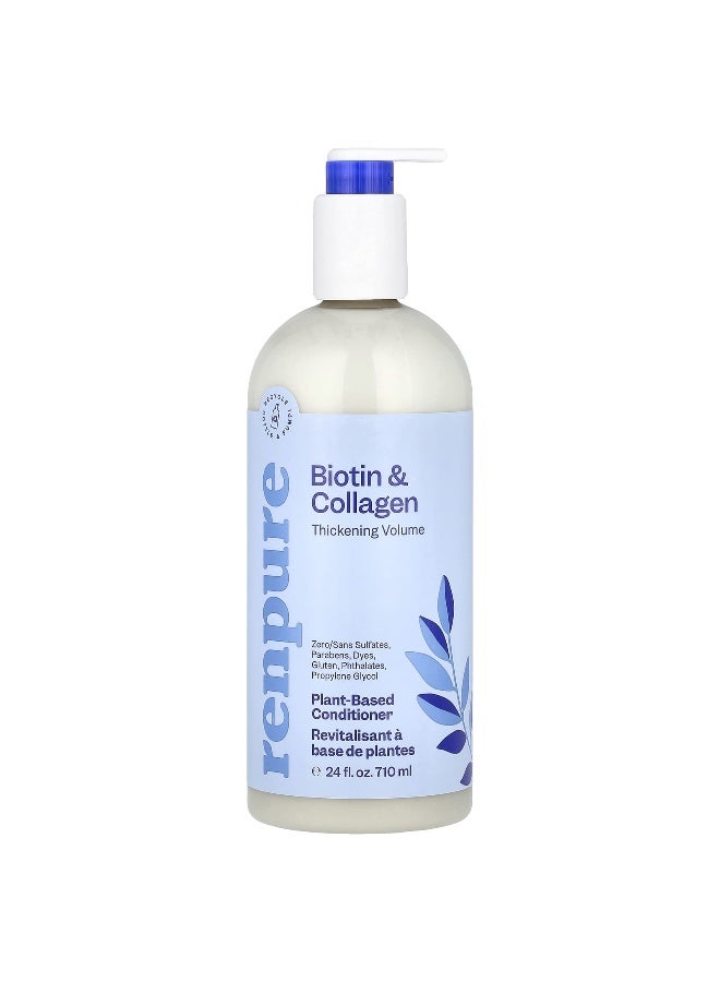 Renpure, Plant-Based Conditioner, Biotin & Collagen, 24 fl oz (710 ml) - Image 1