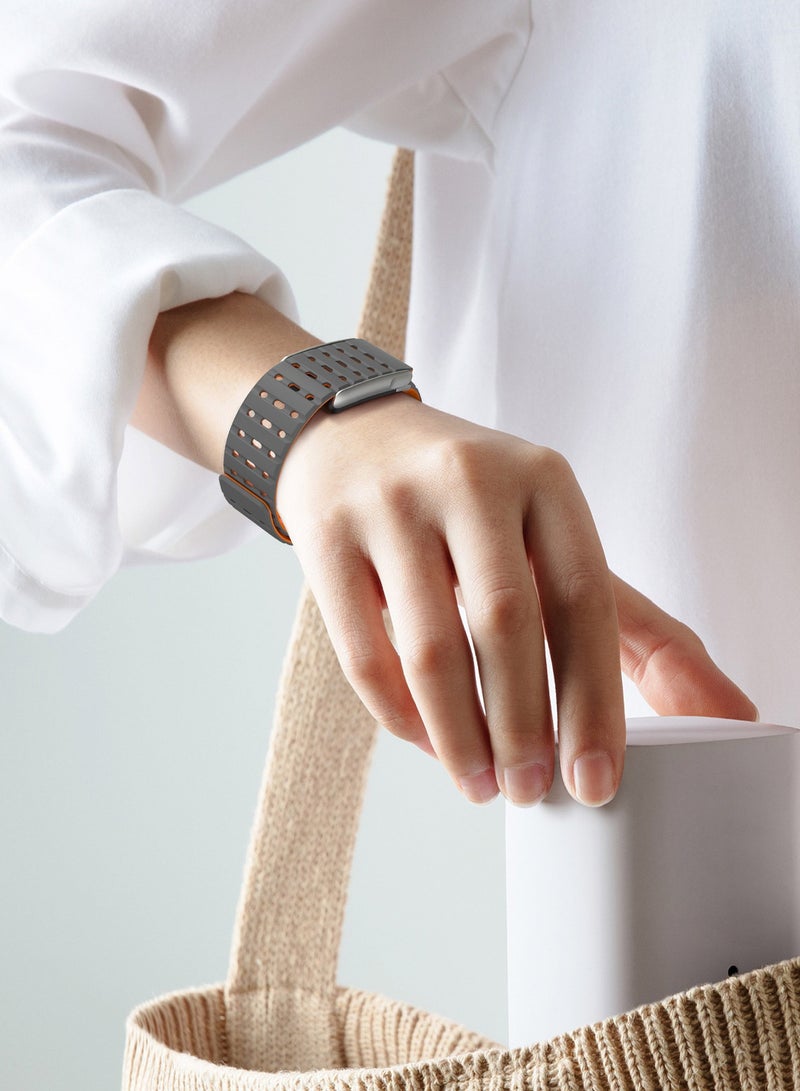 RinGinG Modified Magnetic Silicone Sport Replacement Band Compatible with WHOOP 5.0, Life/MG, One/Peak, Fitness Life Tracker – Breathable, Sweatproof, Durable & Comfortable - Image 5