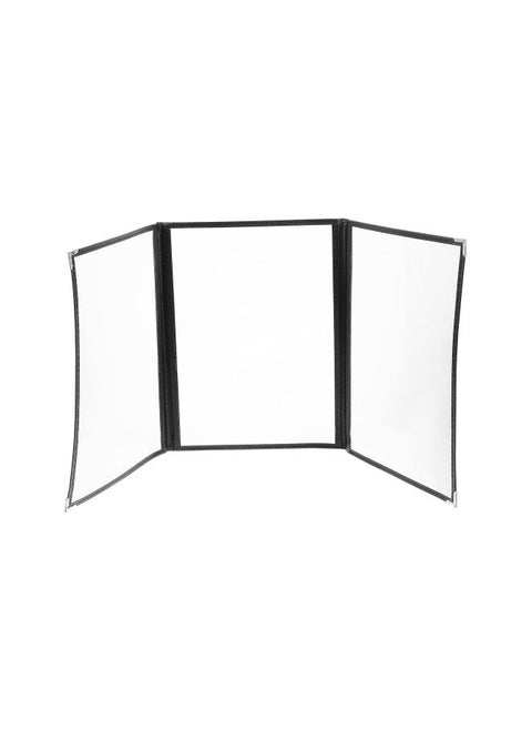 Resturant Menu Transparent Menu Cover 3 Page 6 View Menu Cover Folder Clear Menu Protection Cover Protector for Food Service Cafe Restaurant Menu Covers