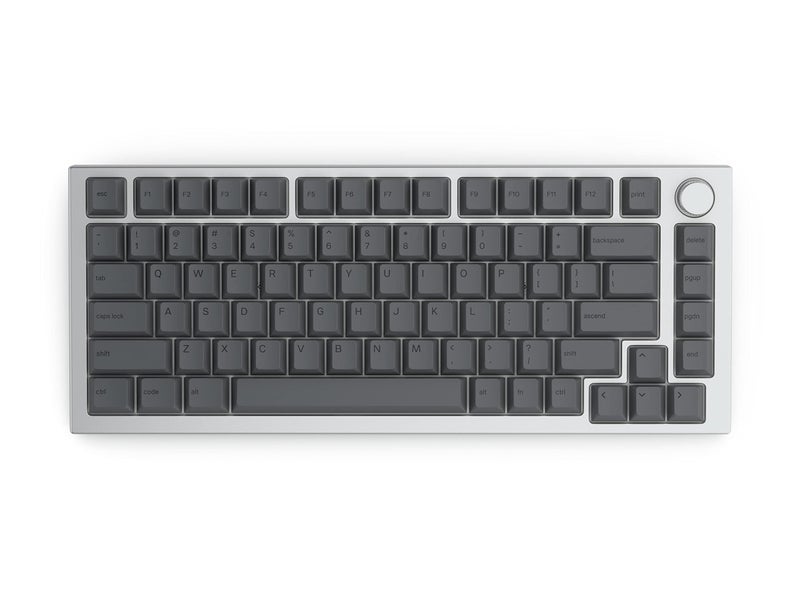 Glorious GPBT Dye Sublimated Keycaps (Black Ash) - Thick PBT 114 Keycap Set for Full Size, TKL, Compact, 75% Mechanical Keyboards - Image 4