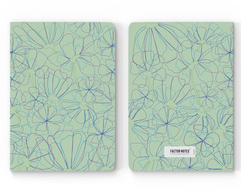 FACTOR NOTES A5 Notebook: Ruled | 90 GSM | 160 Pages (Nurture Mint) - Image 5