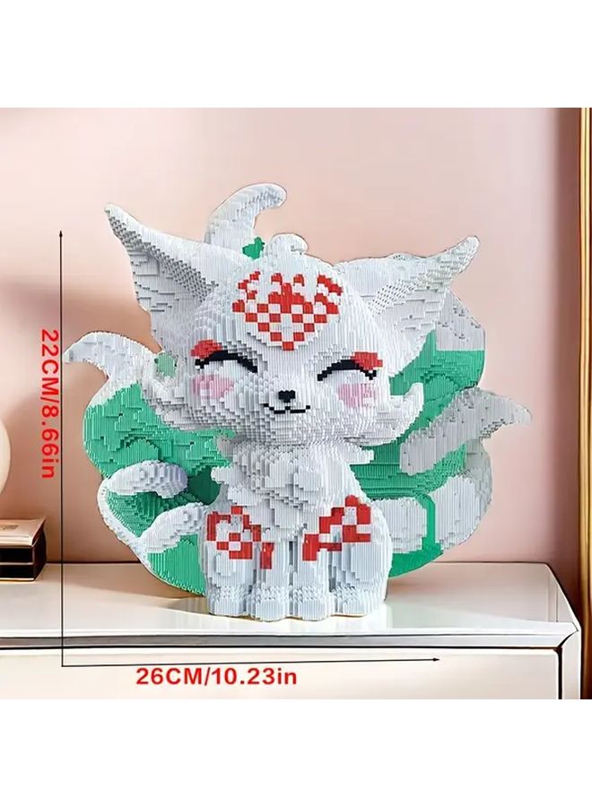 Green Fox 9002 DIY Building Blocks 7136 Pcs Creative Educational Toy For Adults Teens - Image 3