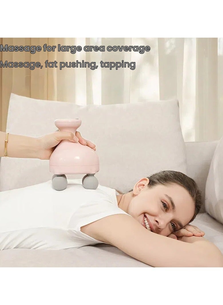 general Four-headed fascia muscle relaxer deep muscle relaxer cervical fascia deep massage device deep massage to release pressure convenient USB - Image 2