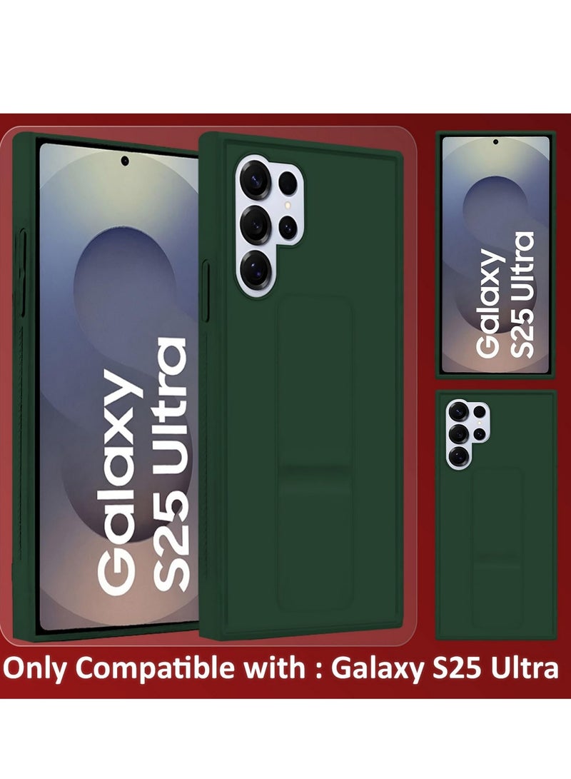 دوسالا غطاء حماية لهاتف سامسونج جلاكسي S25 ألترا، حافظة مزودة بقاعدة مغناطيسية للسيارة، حامل بقبضة إصبعية، متعددة الوظائف، مقاومة للصدمات، تغطي سامسونج جلاكسي S25 ألترا بحجم 6.9 بوصة - Image 2