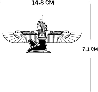 inking house Set of 11 Egyptian Temporary Tattoo Goddes ISIS scarab beetle eye of Horus ankh - Image 2