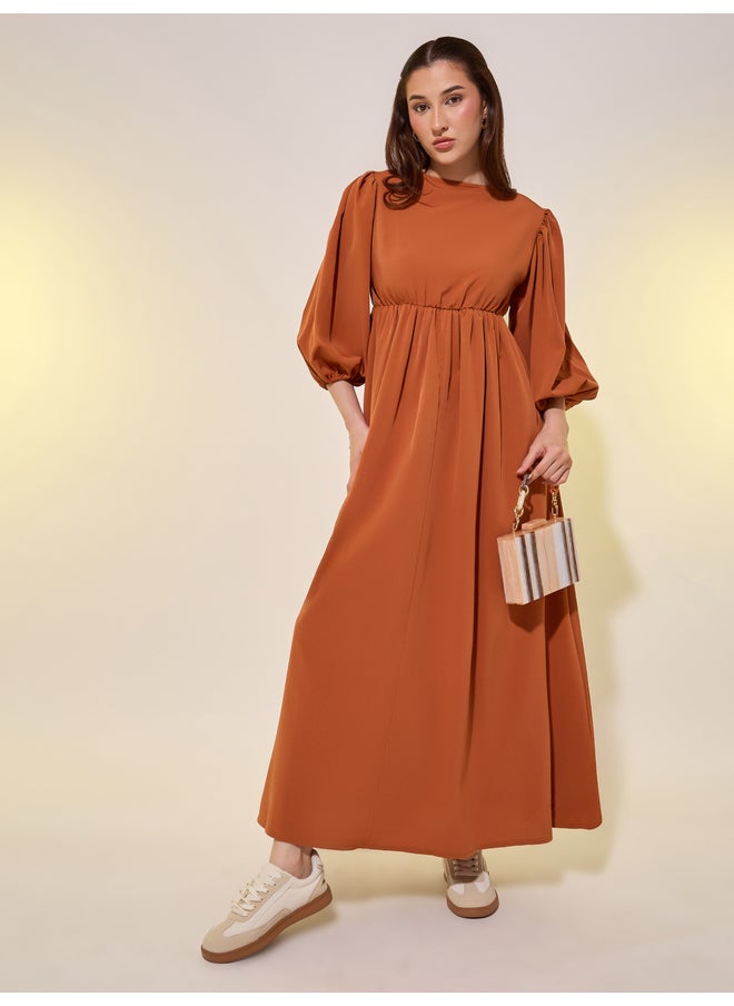 Take Two Balloon Sleeve Dress  - Image 1