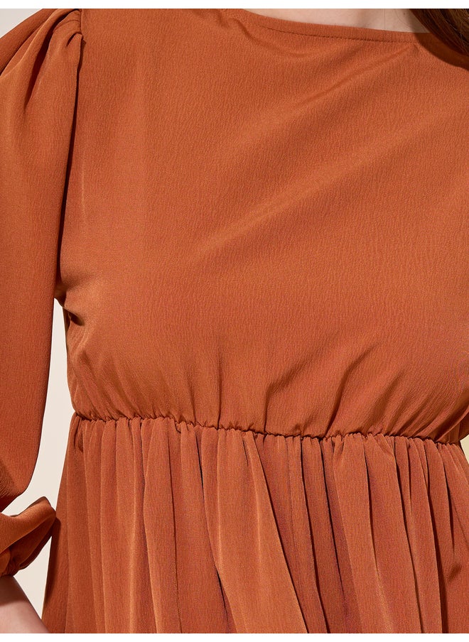 Take Two Balloon Sleeve Dress  - Image 4